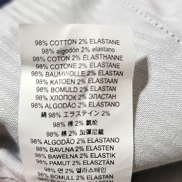 Men's  Michael Kors Slim Fit Trousers Size 34X32. #453 - Picture 8 of 9